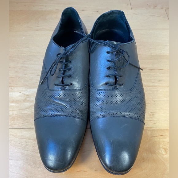 EMPORIO ARMANI - Oxford Shoes Grey - Picture 2 of 9
